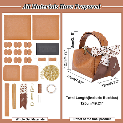 DIY Women's Crossbody Bag Making Kits DIY-WH0308-364A-1