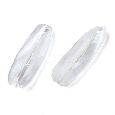 Natural Freshwater Shell Pendants SHEL-S278-046-1