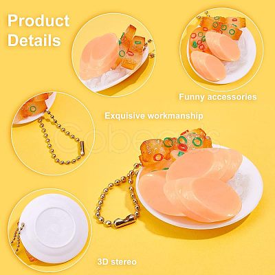 Olycraft DIY Imitation Food Jewelry Making Finding Kits DIY-OC0009-37-1