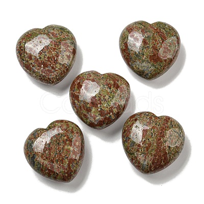 Natural Unakite Statues Ornaments G-P531-03I-1