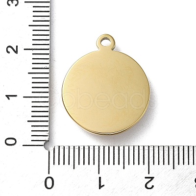 PVD Vacuum Plating 316 Stainless Steel Pendants STAS-C090-06G-01-1