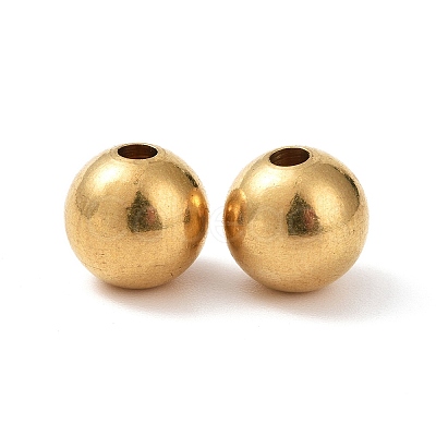 Brass Beads KK-P095-37-10mm-1