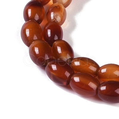 Natural Red Agate Beads Strands G-NH0011-I01-02-1