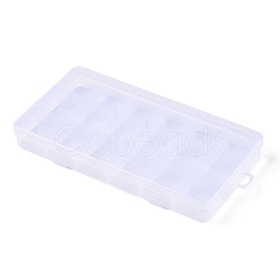 Rectangle Polypropylene(PP) Bead Storage Container CON-N013-03-1