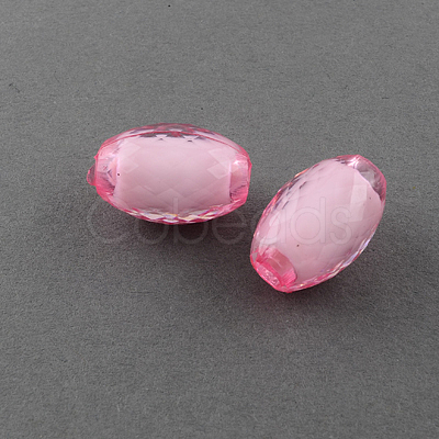 Transparent Acrylic Beads TACR-S096-M-1