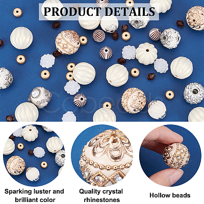 BENECREAT DIY Beads Jewelry Making Finding Kit DIY-BC0006-34-1