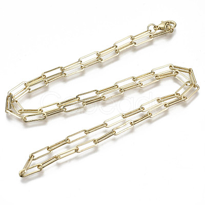 Brass Paperclip Chains MAK-S072-14C-KC-1