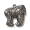 304 Stainless Steel Pendants, Orangutan Charm, Antique Silver, 20.5x21x4mm, Hole: 1.4mm