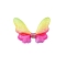 Glitter Butterfly Bowknot Alligator Hair Clips, Hair Accessories, Colorful, 70x50x15mm