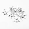 Antique Silver Tibetan Style Star Pendant(Left and Right Random Delivery) X-LF8939Y-2