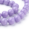 Natural Mashan Jade Round Beads Strands G-D263-10mm-XS24-3