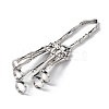 Halloween Themed Skull Alloy Full Hand Ring Bracelet BJEW-L680-01P-4