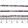 Transparent Glass Beads Strands GLAA-H027-01A-5