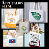 DIY Flower Pattern Tote Bag Embroidery Making Kit DIY-WH0349-21A-6