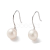 Natural Pearl Dangle Earrings for Women EJEW-C082-13B-P-1