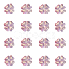 100Pcs Transparent Czech Glass Beads GLAA-CJ0001-55-3