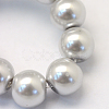 Baking Painted Pearlized Glass Pearl Round Bead Strands HY-Q003-10mm-62-3