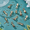 WADORN 12 Sets Zinc Alloy Lobster Claw Clasps FIND-WR0007-01-4