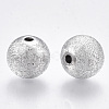 Plating Acrylic Beads X-OACR-S015-19-10mm-1