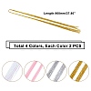   8Pcs 4 Colors Fashion Women's Hair Accessories PHAR-PH0001-13-4