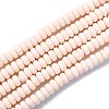 Handmade Polymer Clay Beads Strands CLAY-N008-008-01-5