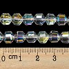 Electroplate Glass Beads Strands EGLA-C003-04-4