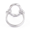 Tarnish Resistant 304 Stainless Steel Finger Rings RJEW-K233-07F-P-2