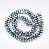 Electroplate Glass Beads Strands EGLA-S176-07B-E01-2