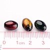 Mixed Spray Painted Rice Glass Beads X-DGLA-S041-11x8mm-M-4