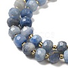 Natural Blue Aventurine Beads Strands G-P508-A13-01-4