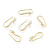 Brass Earring Hooks KK-N259-45-2