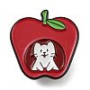 Cartoon Fruit with Cat Enamel Pins JEWB-F031-01B-1