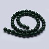 Natural Malachite Beads Strands G-F571-27A2-6mm-2