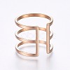 Hollow 304 Stainless Steel Wide Band Cuff Finger Rings RJEW-H126-42RG-19mm-3