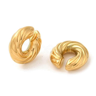 304 Stainless Steel Ear Cuff Findings STAS-O006-07E-G-1