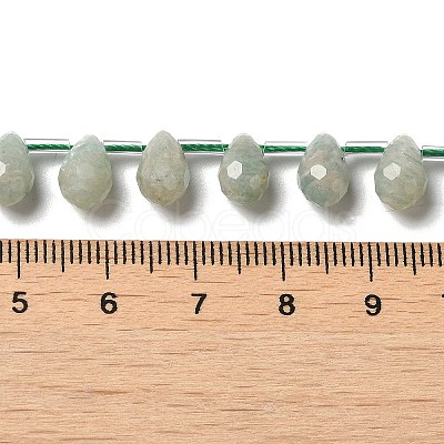 Natural Amazonite Beads Strands G-H297-B07-01-1