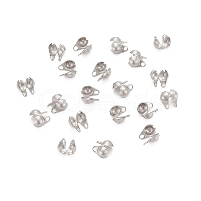 Tarnish Resistant 316 Surgical Stainless Steel Bead Tips X-STAS-I015-05-1