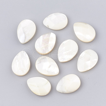 White Shell Beads SHEL-T005-05-1